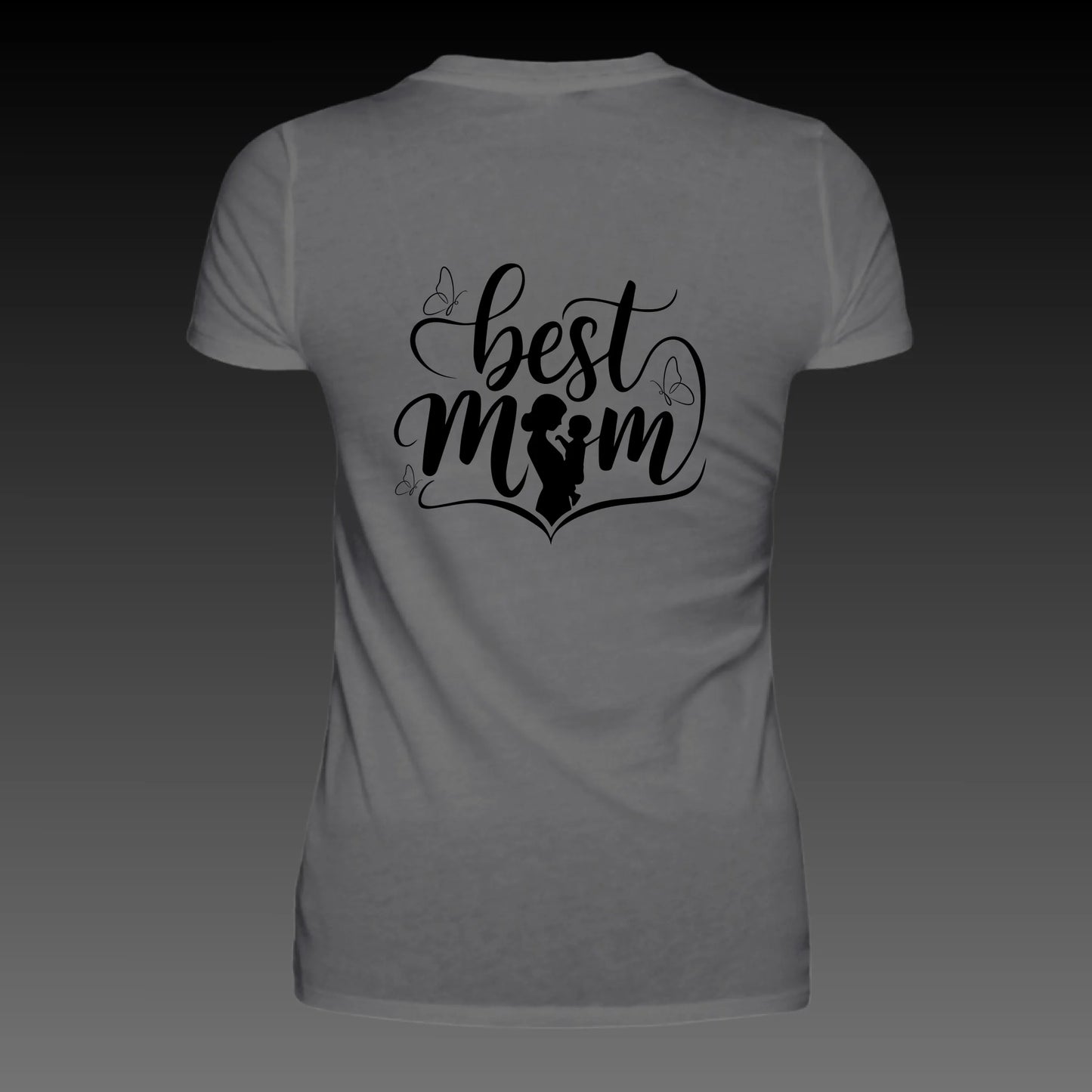 dark grey solid back