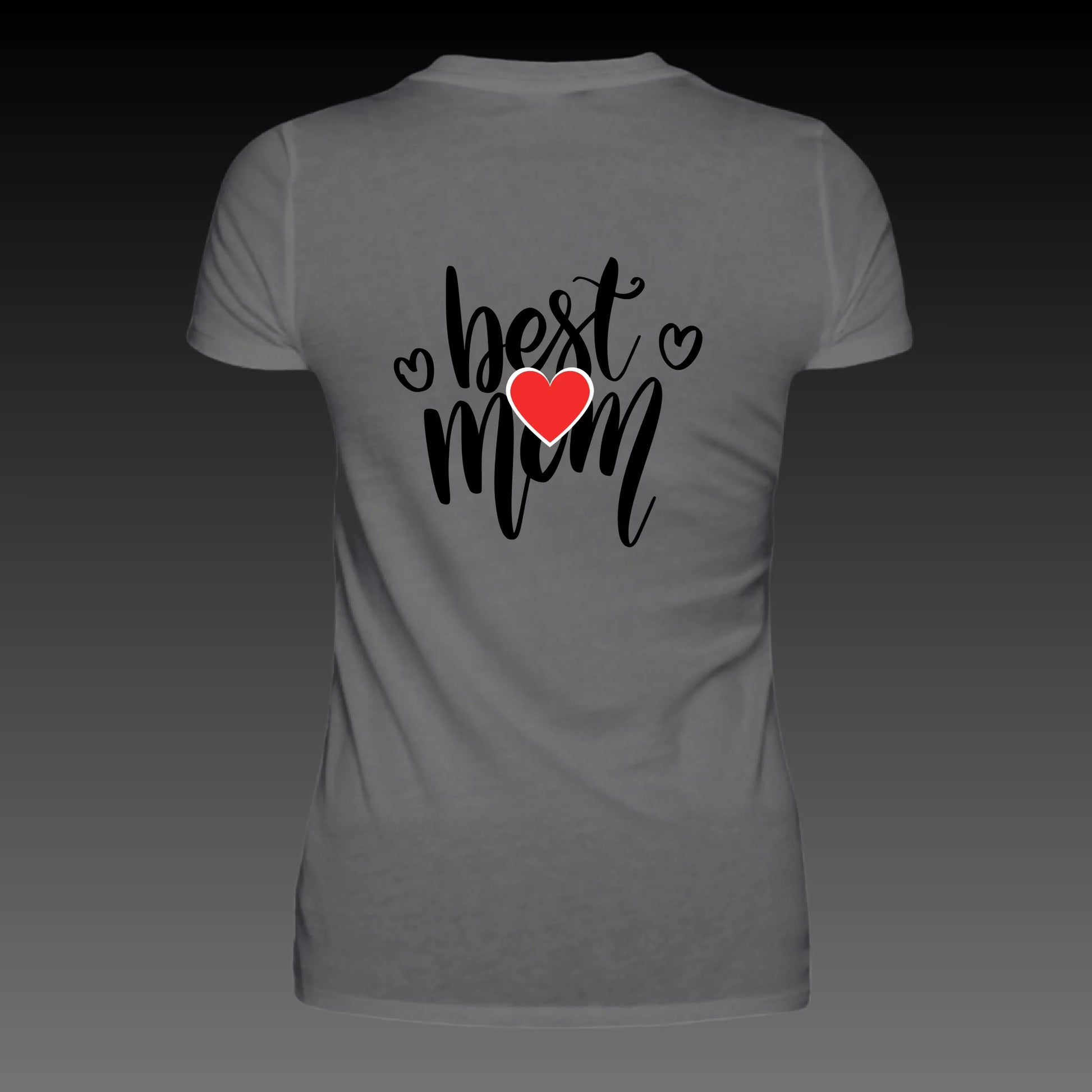 dark grey solid back