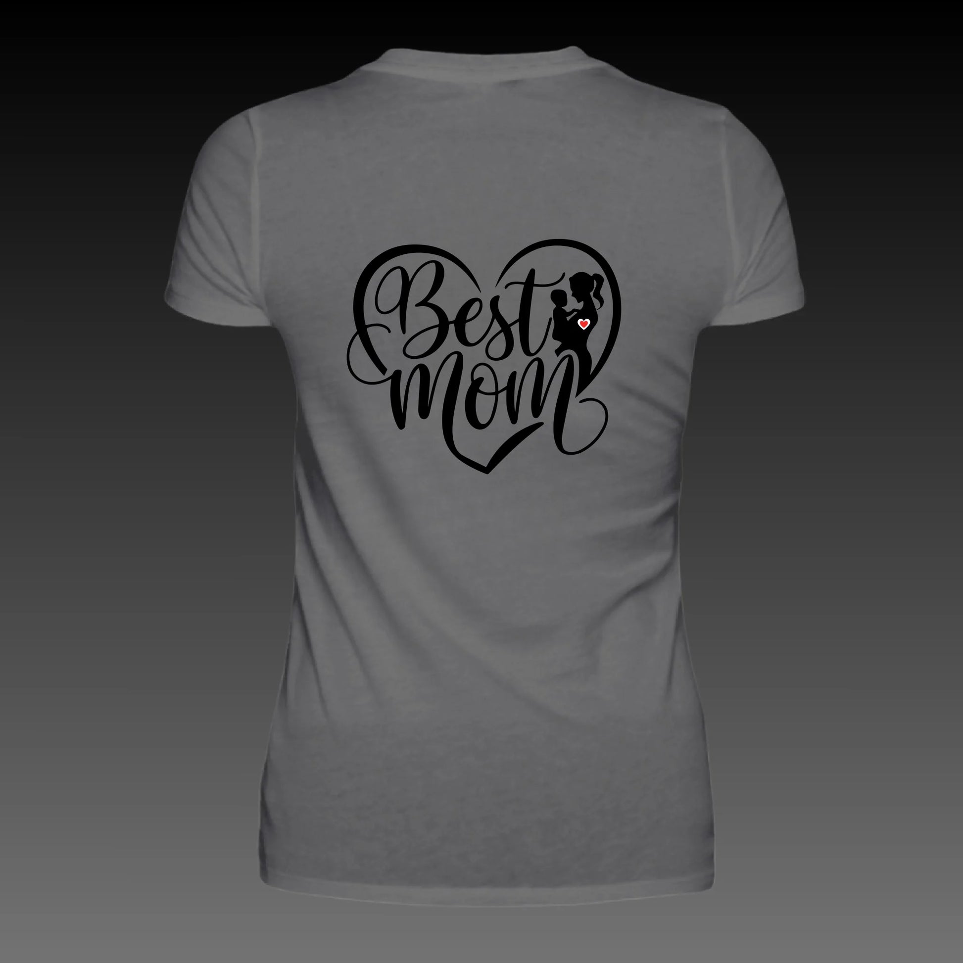 dark grey solid back