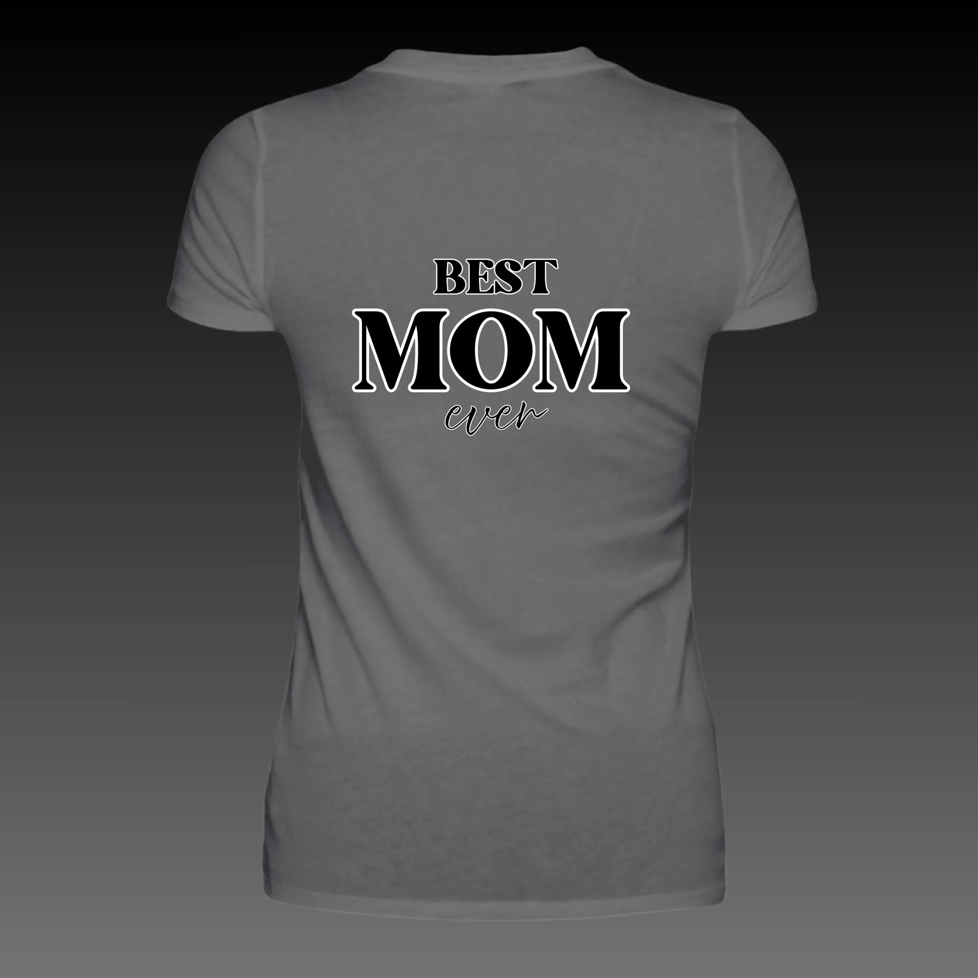 dark grey solid back