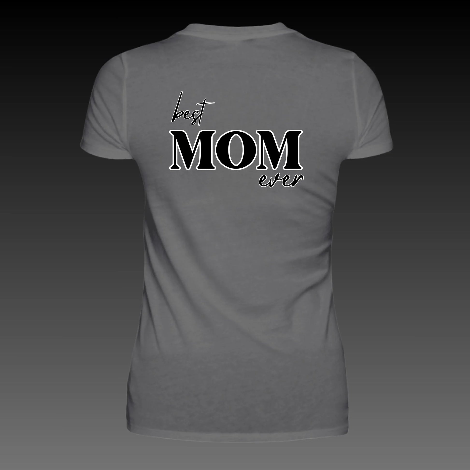 dark grey solid back