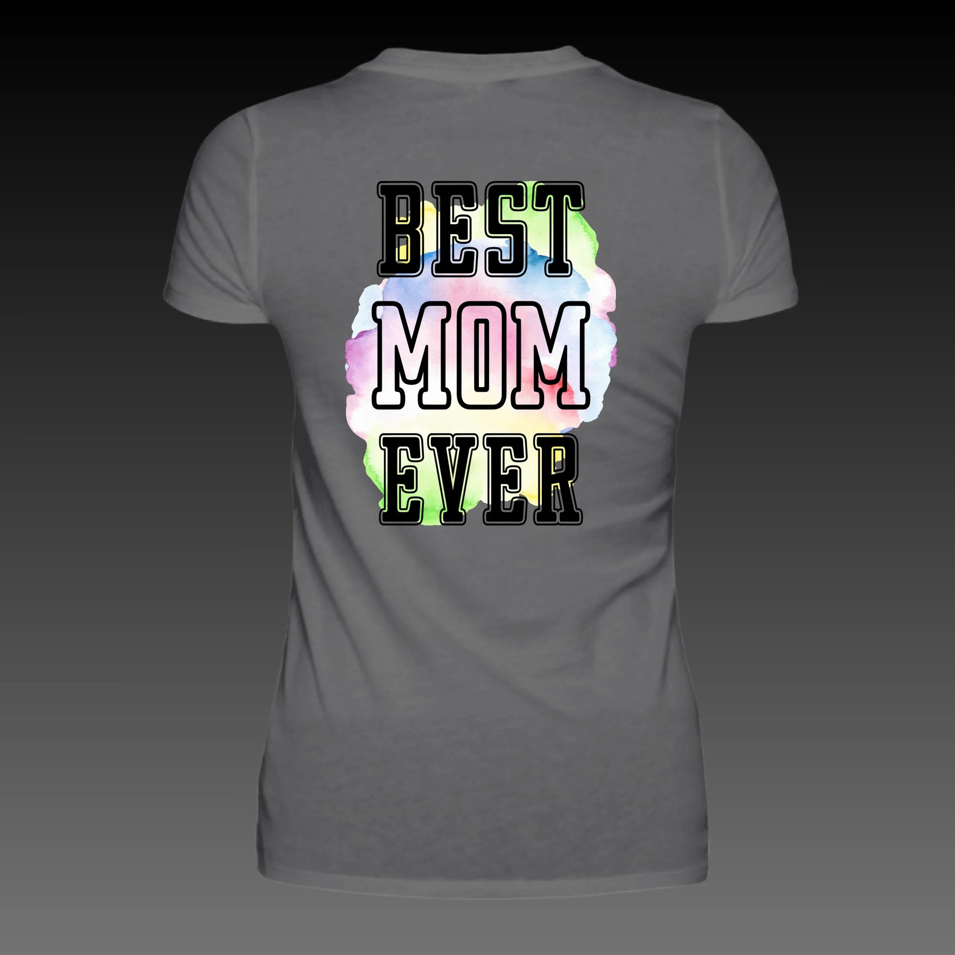 dark grey solid back