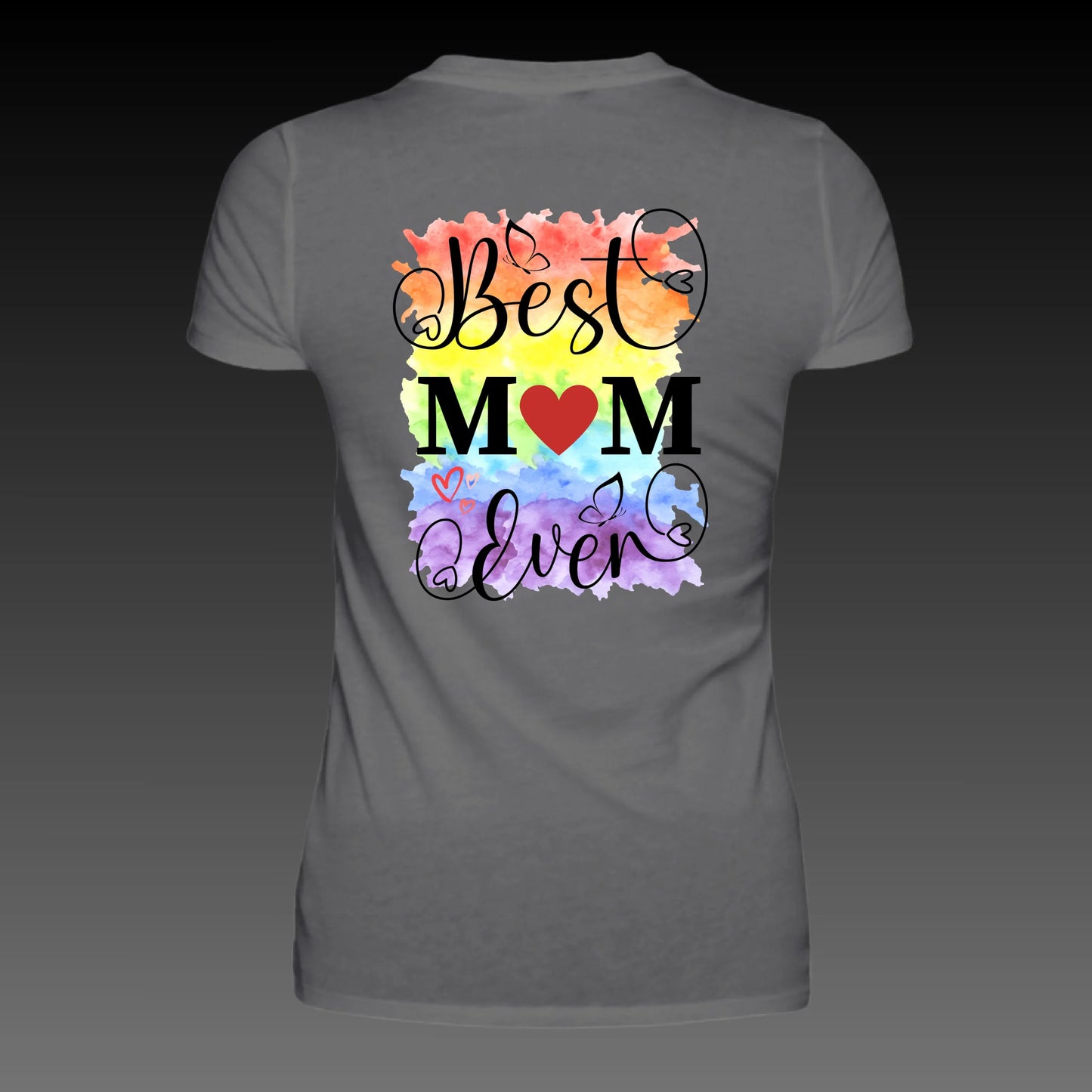 dark grey solid back