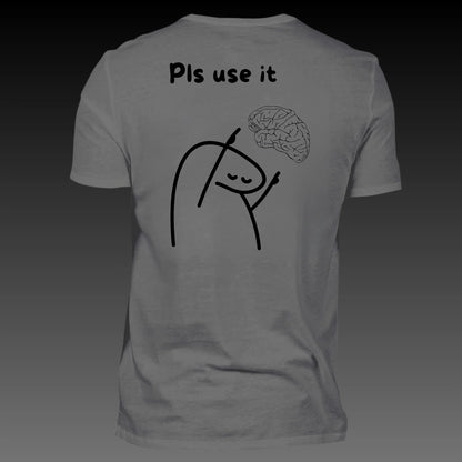 dark grey solid back