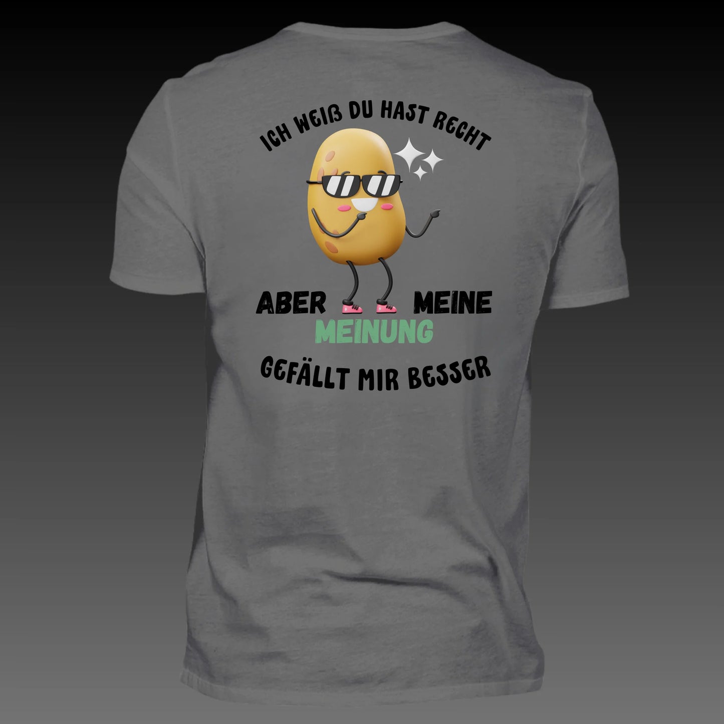 dark grey solid back