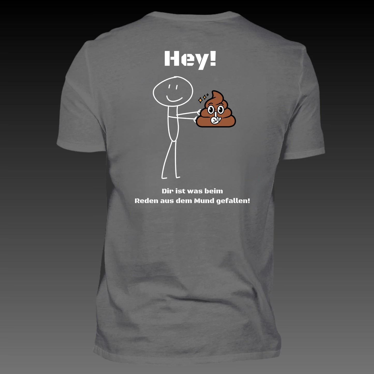 dark grey solid back