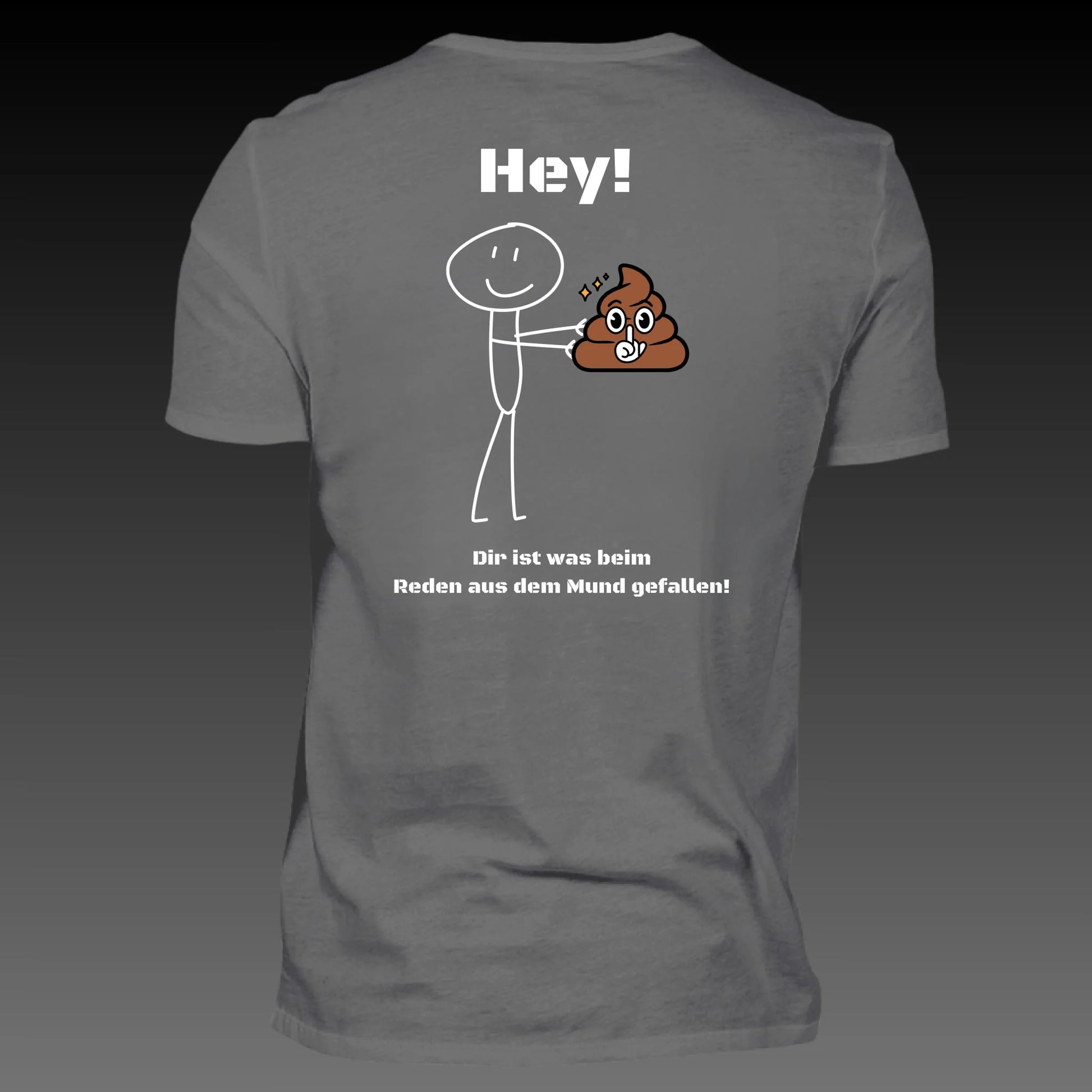 dark grey solid back