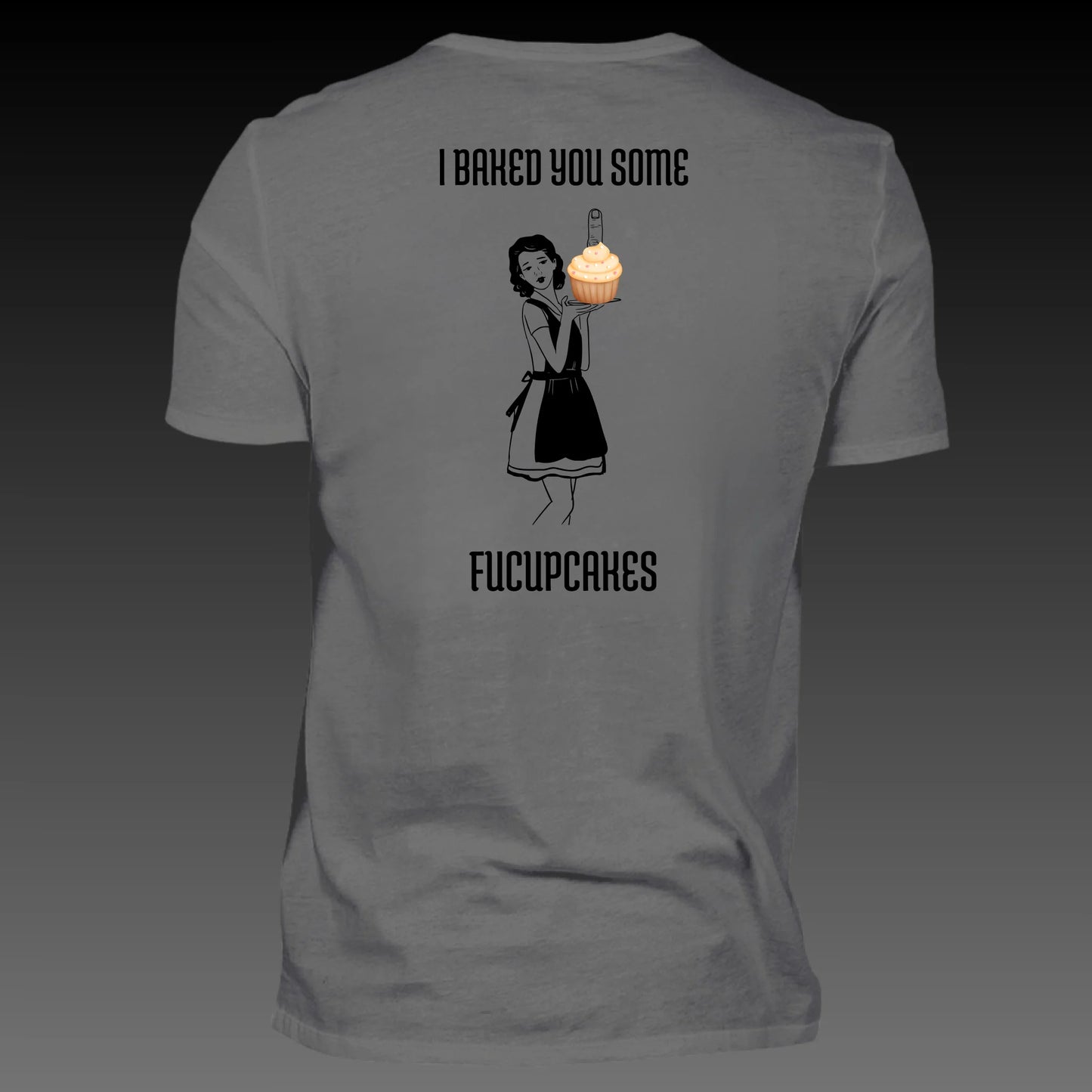 dark grey solid back