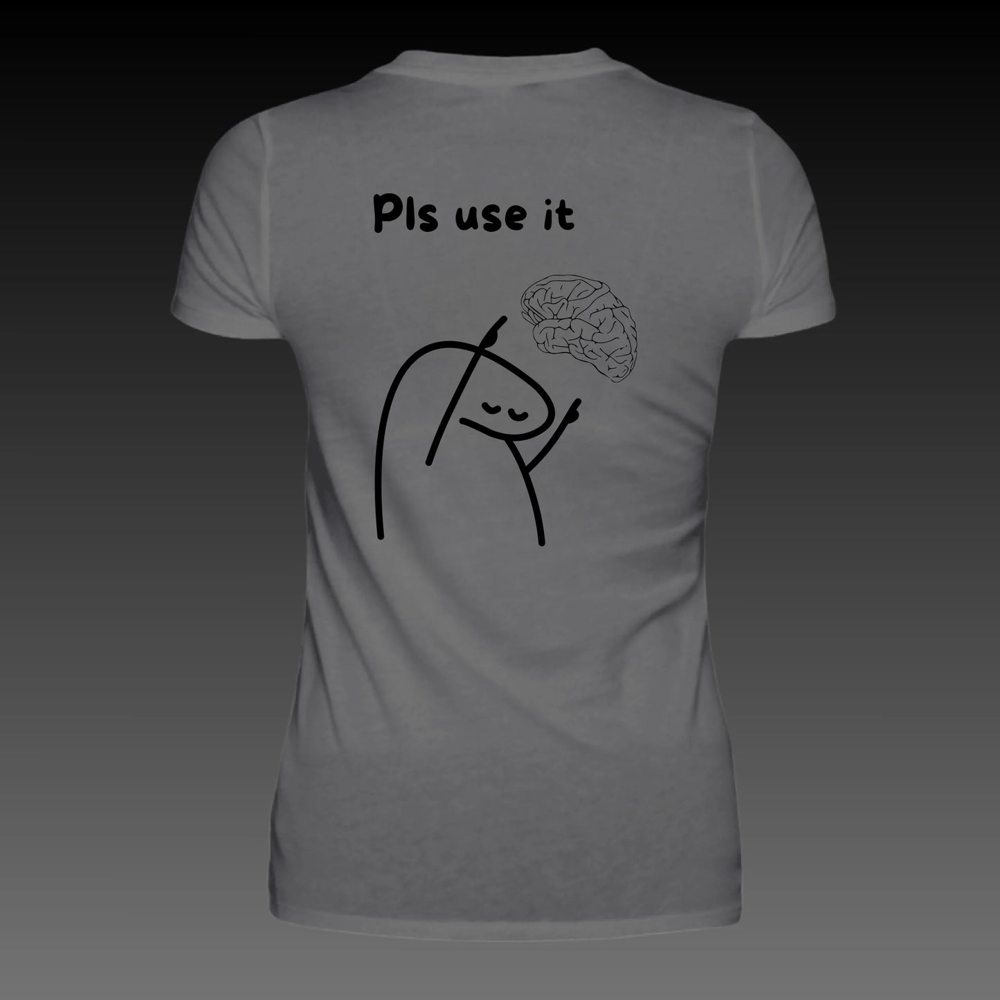 dark grey solid back