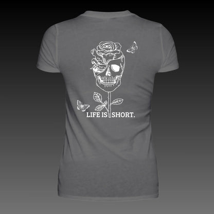 dark grey solid back