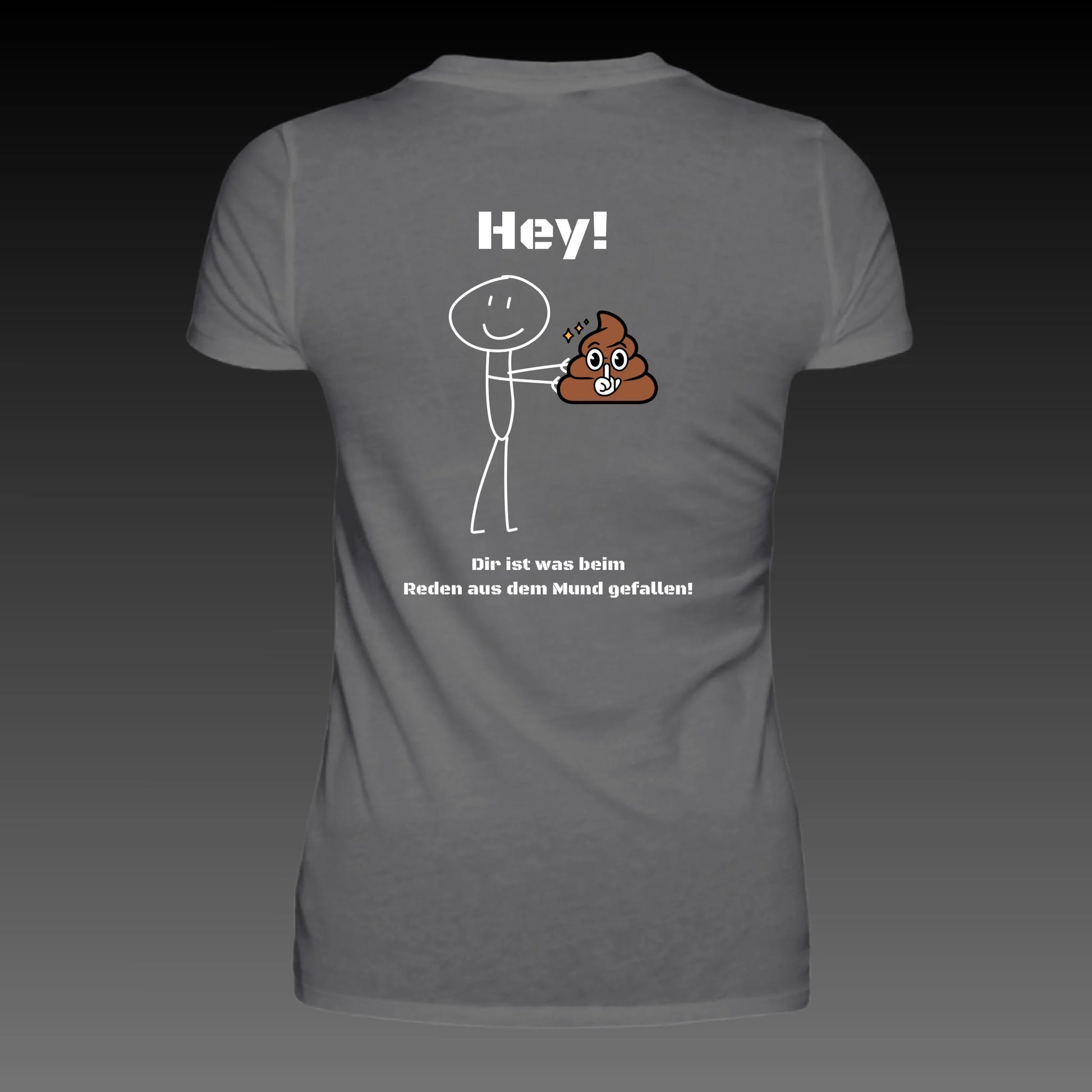 dark grey solid back