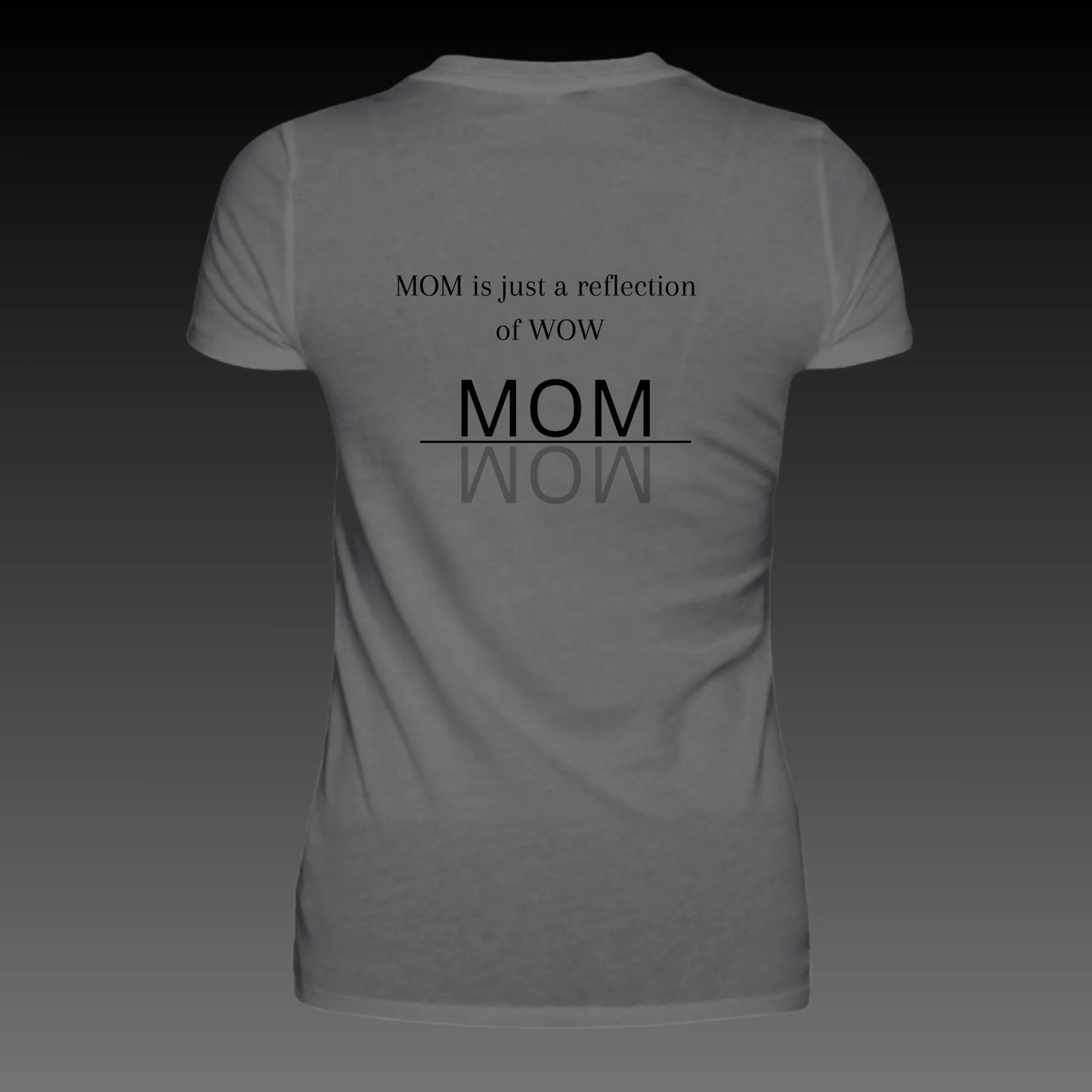 dark grey solid back