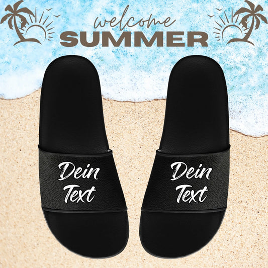 Badelatschen Schwarz1