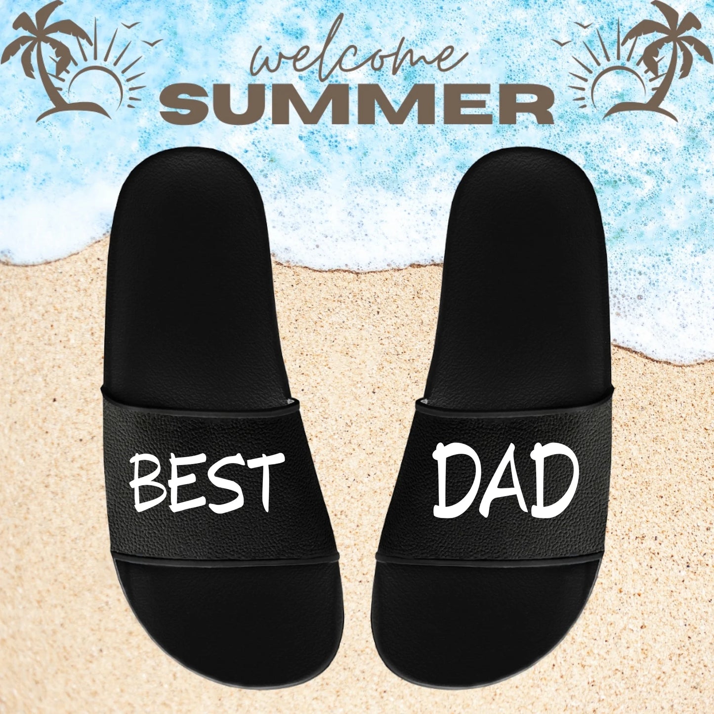 Badelatschen Schwarz1