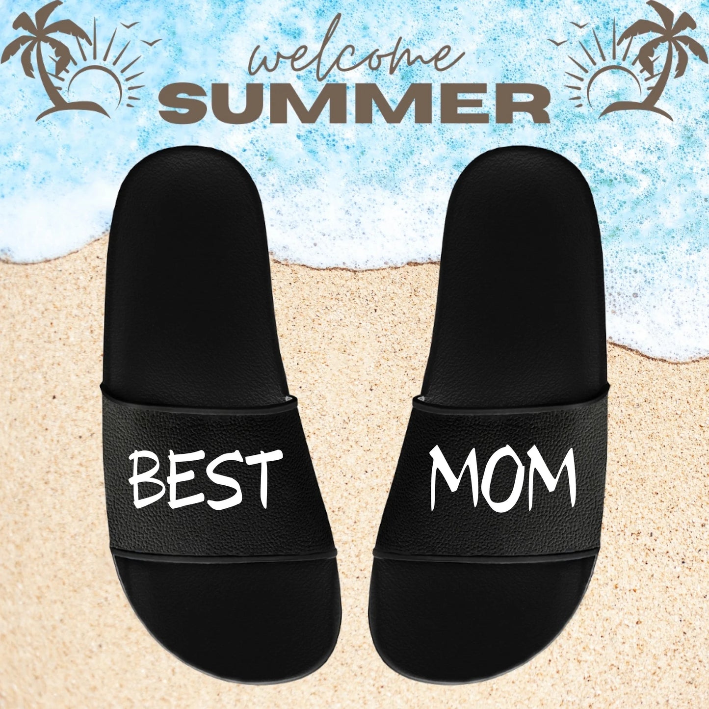 Badelatschen Schwarz1