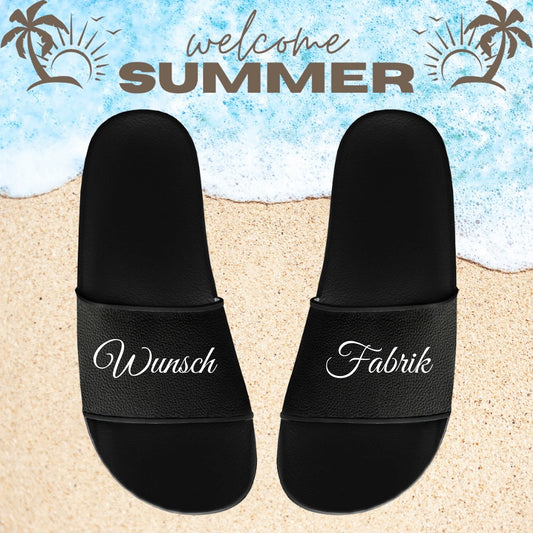 Badelatschen Schwarz1