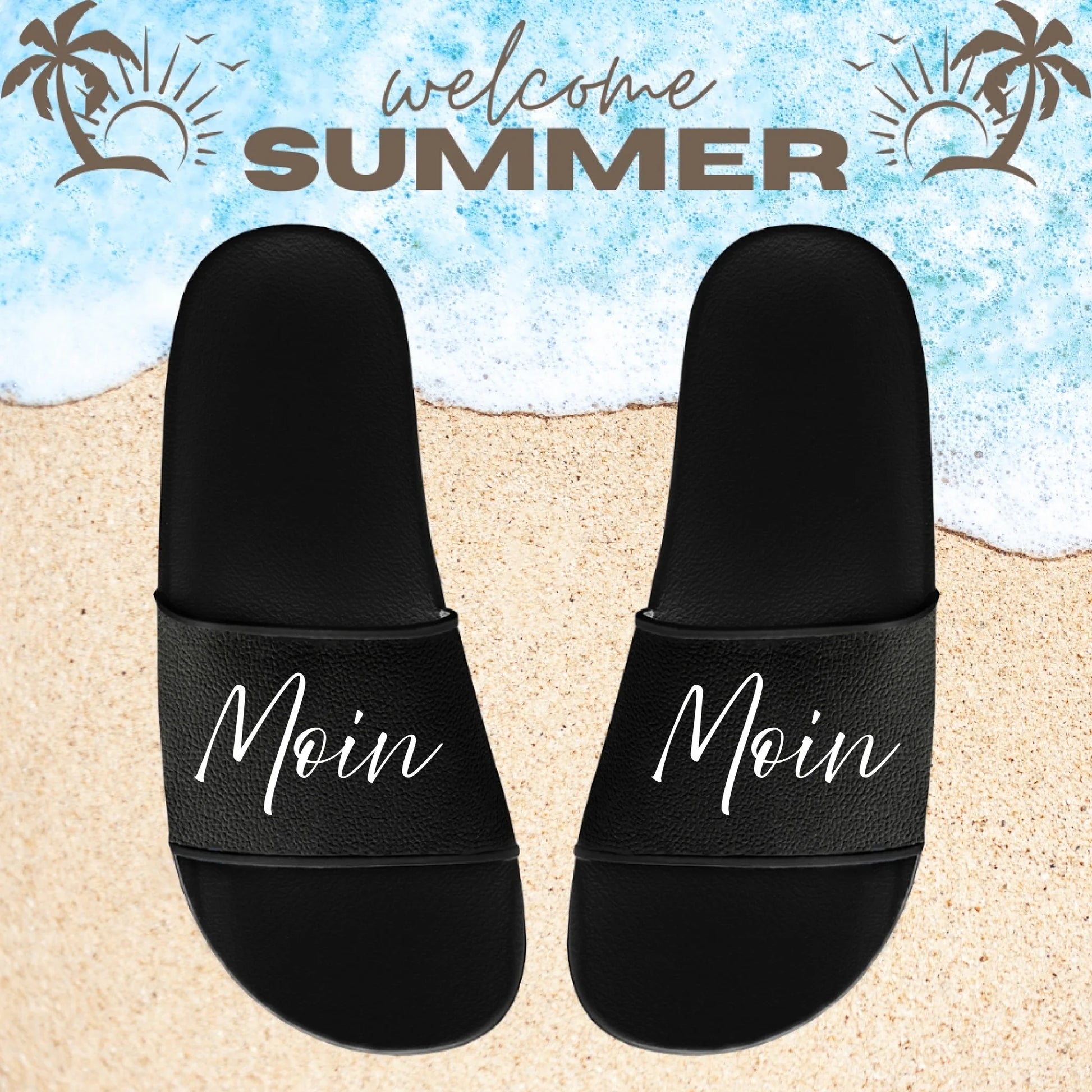 Badelatschen Schwarz1