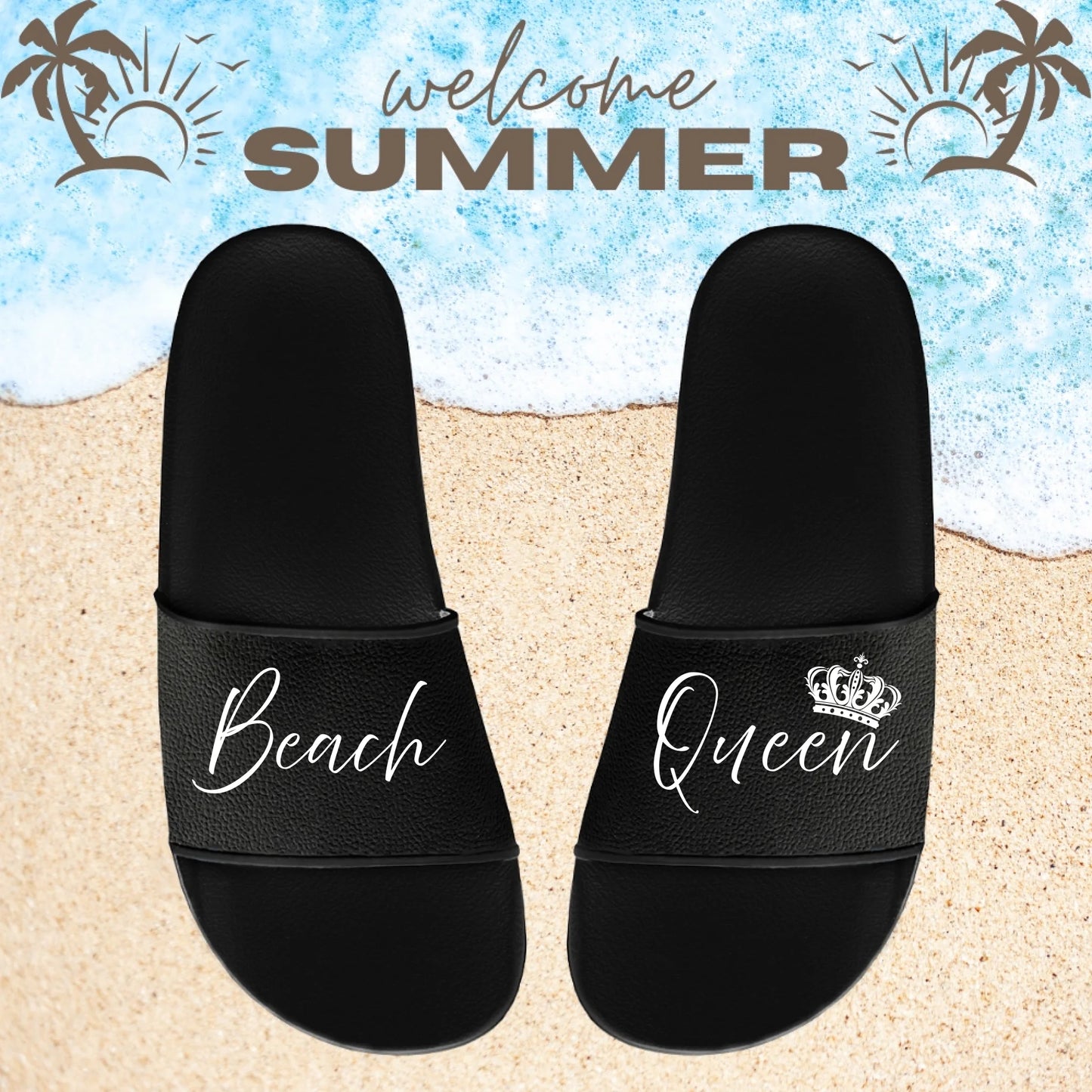 Badelatschen Schwarz1