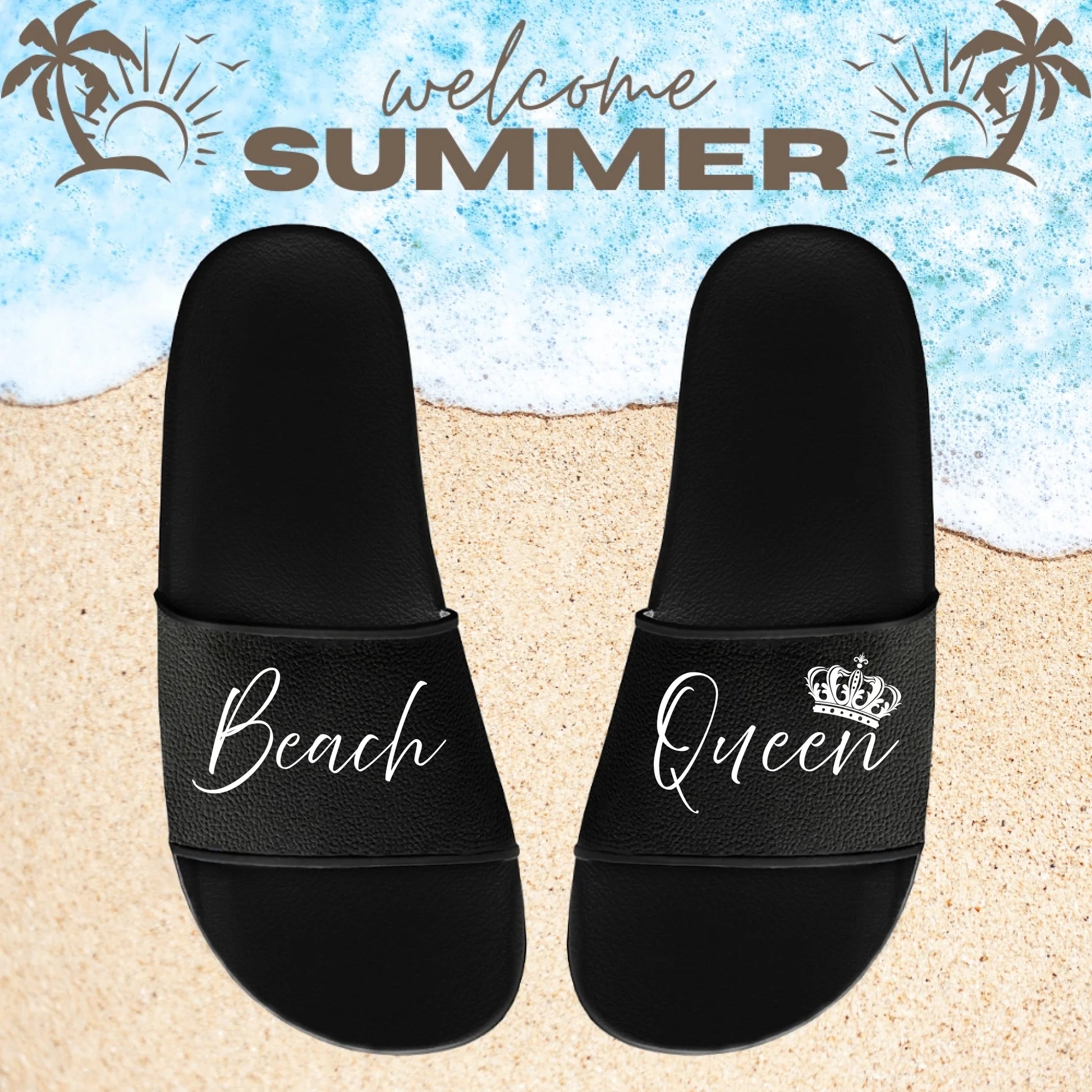 Badelatschen Schwarz1