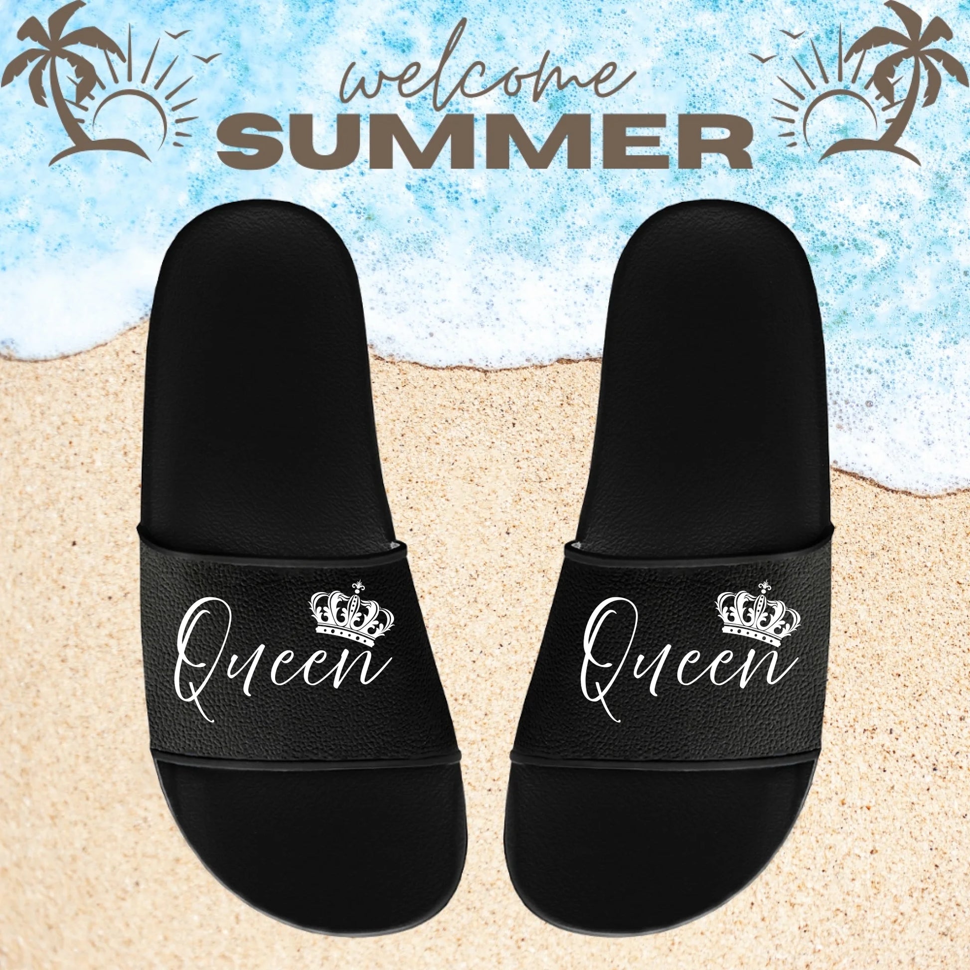 Badelatschen Schwarz1