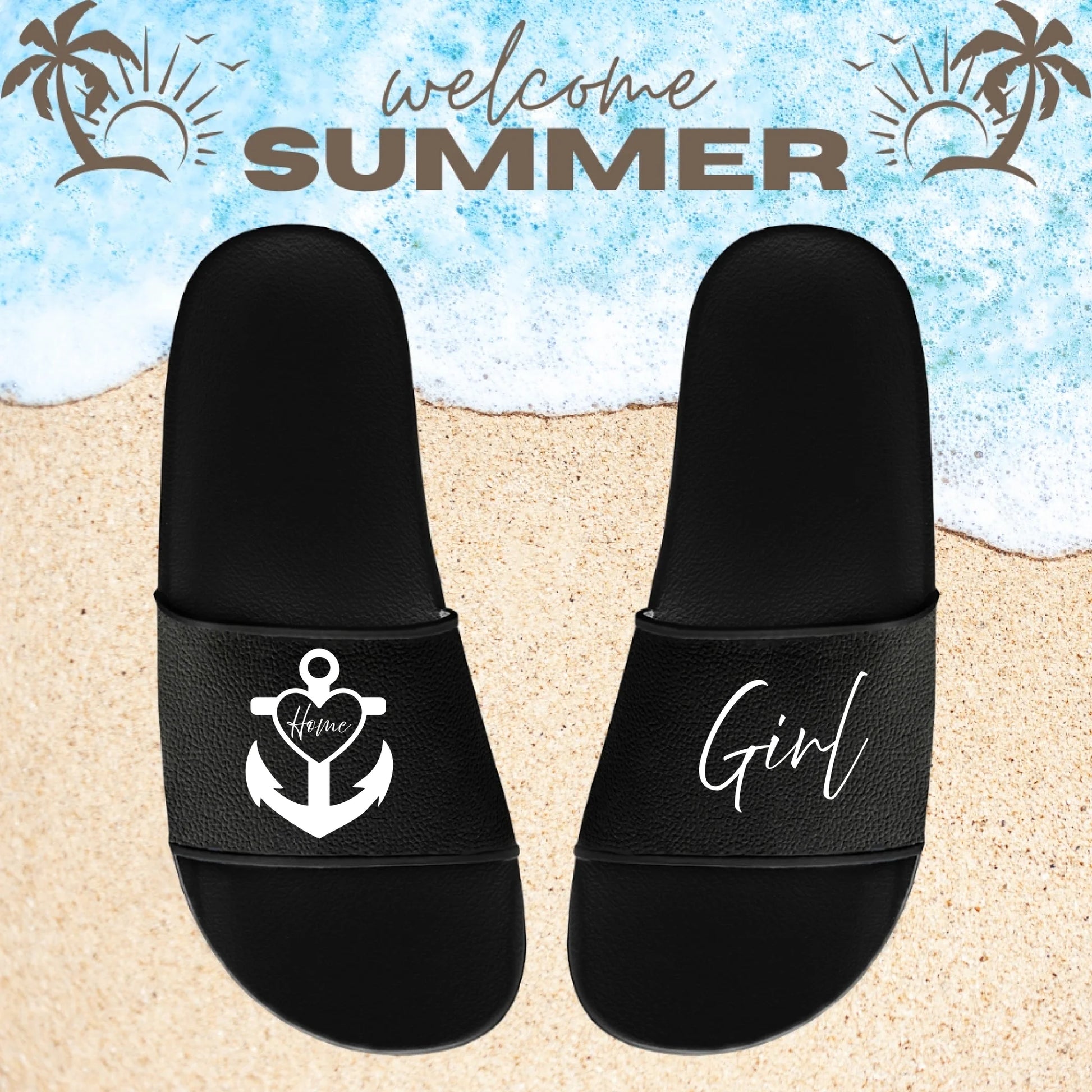 Badelatschen Schwarz1