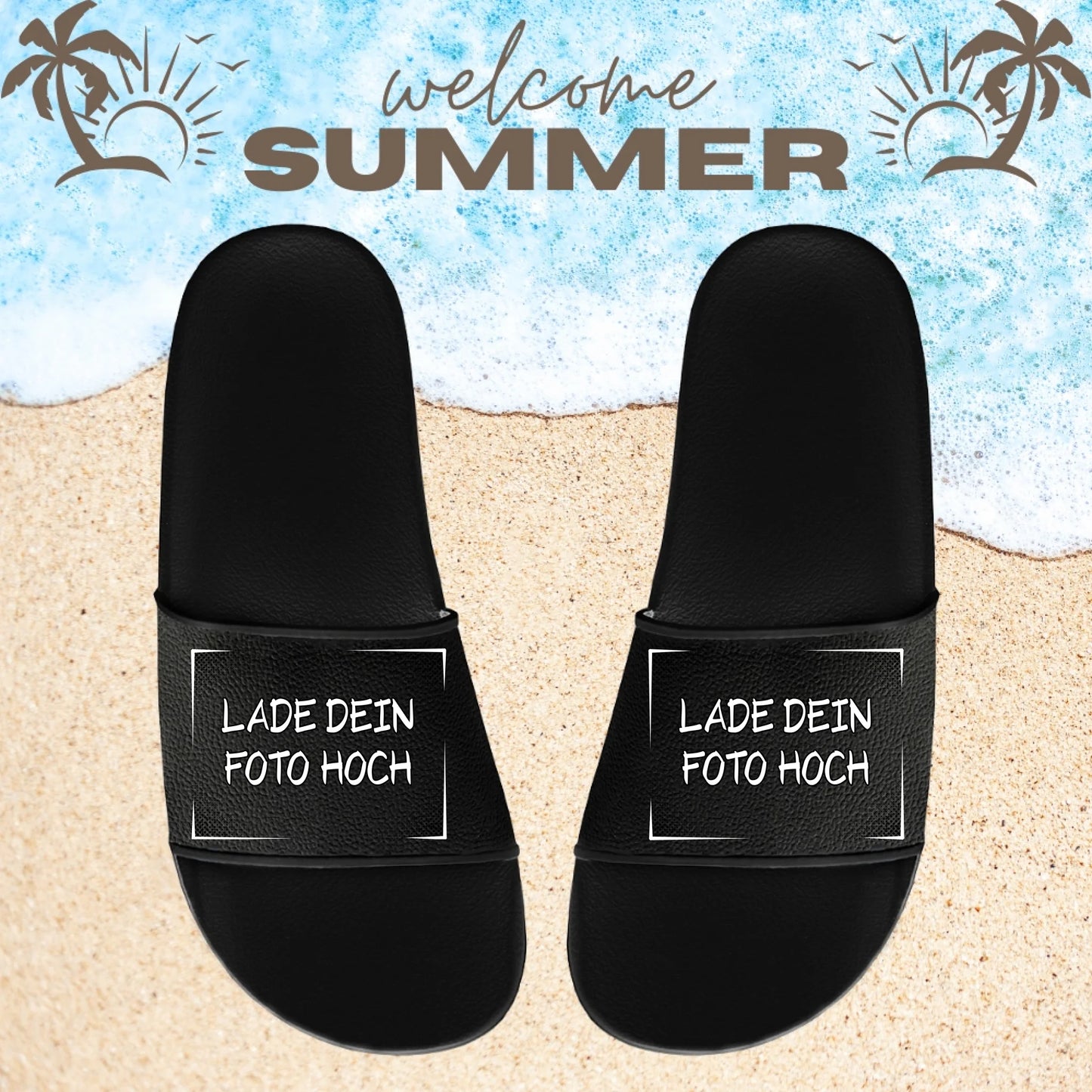 Badelatschen Schwarz1