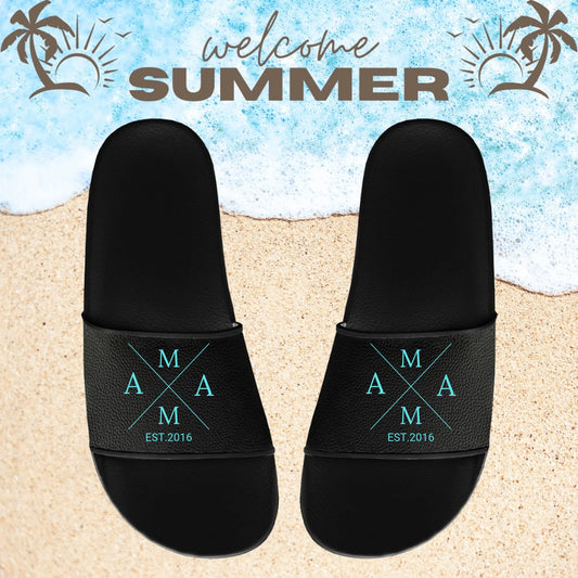 Badelatschen Schwarz1