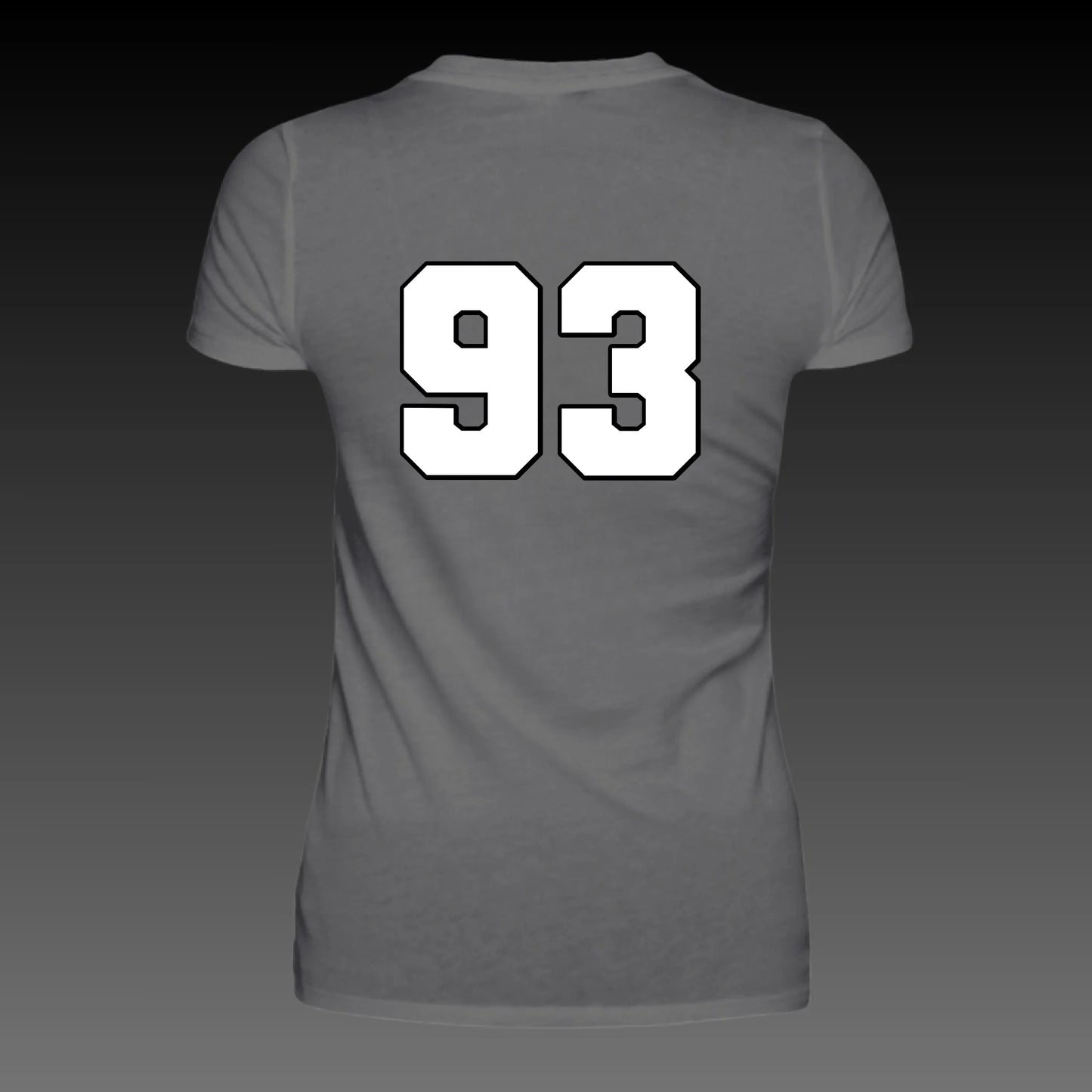 dark grey solid back