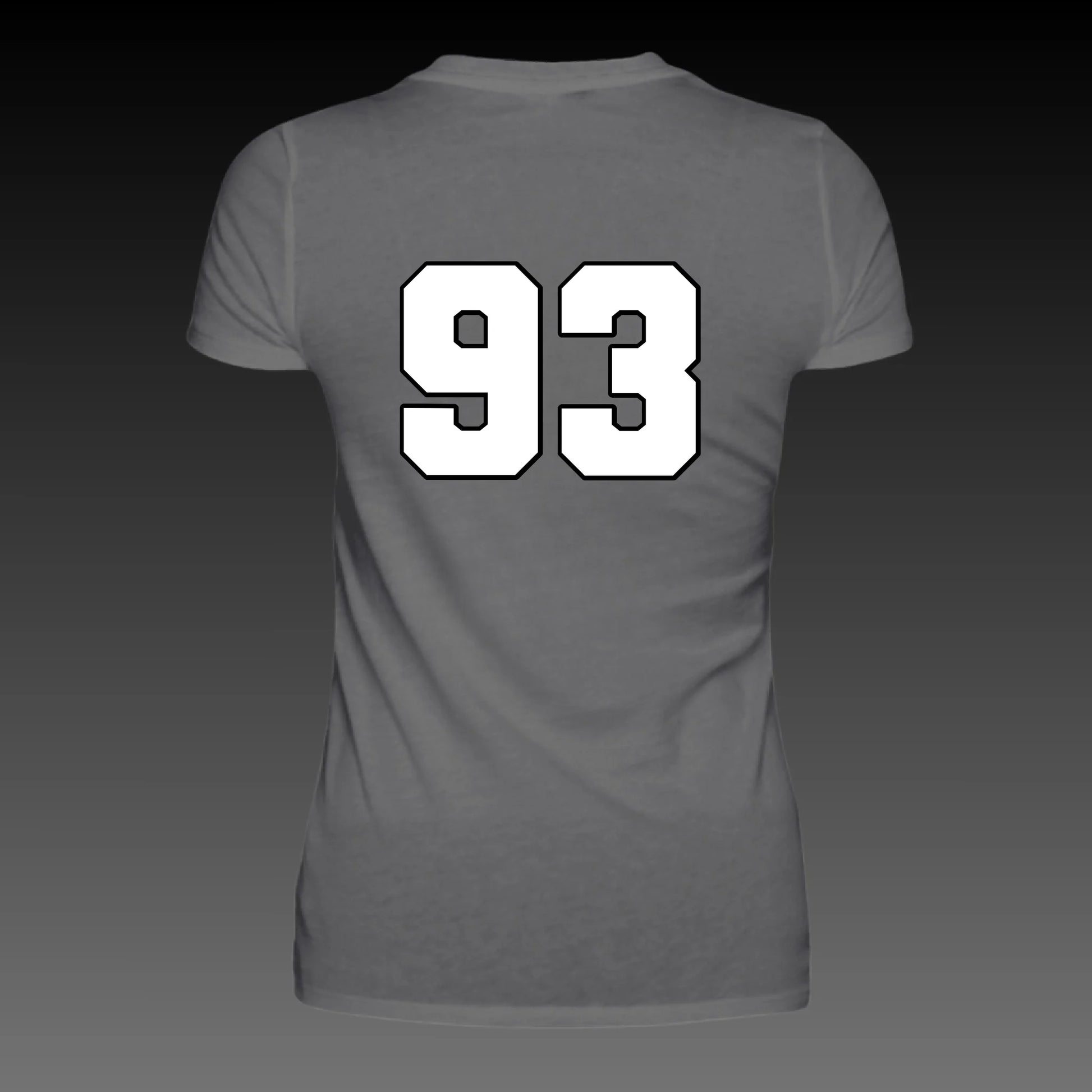 dark grey solid back