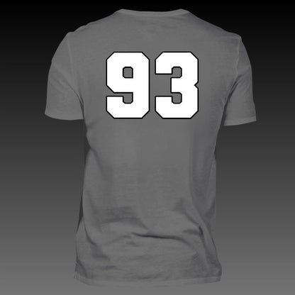 dark grey solid back
