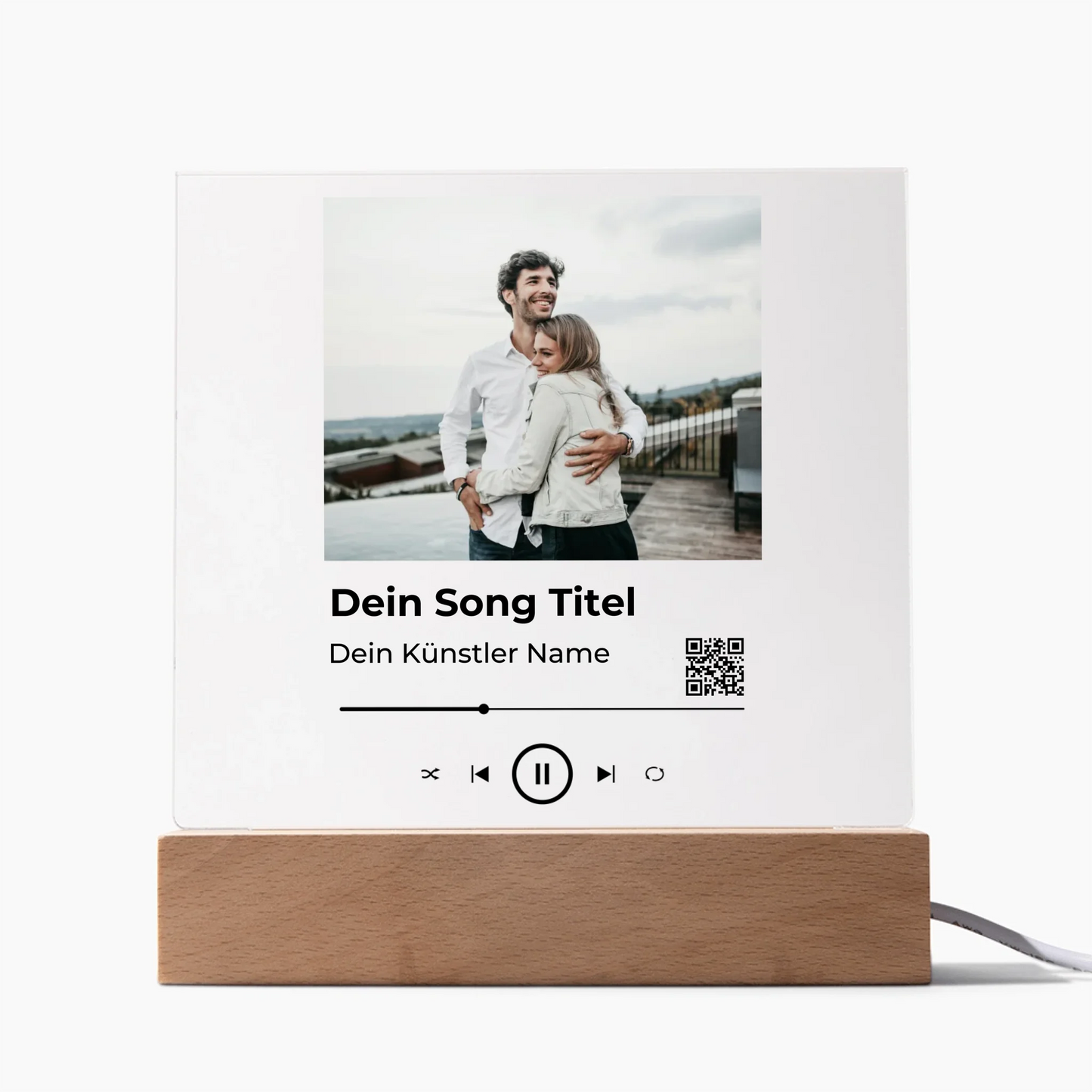 Acrylic Square LED 1