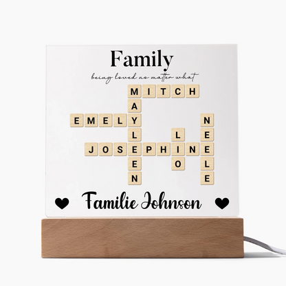 Acrylic Square LED 1