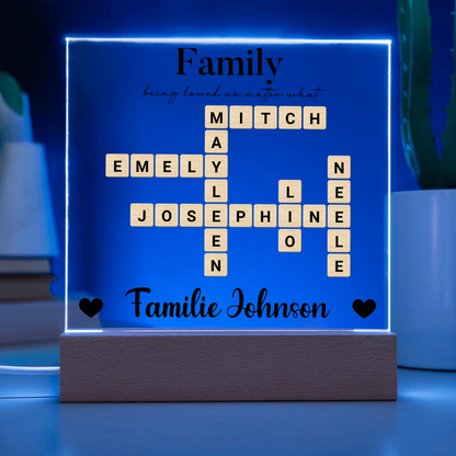 Acrylic Square LED 6