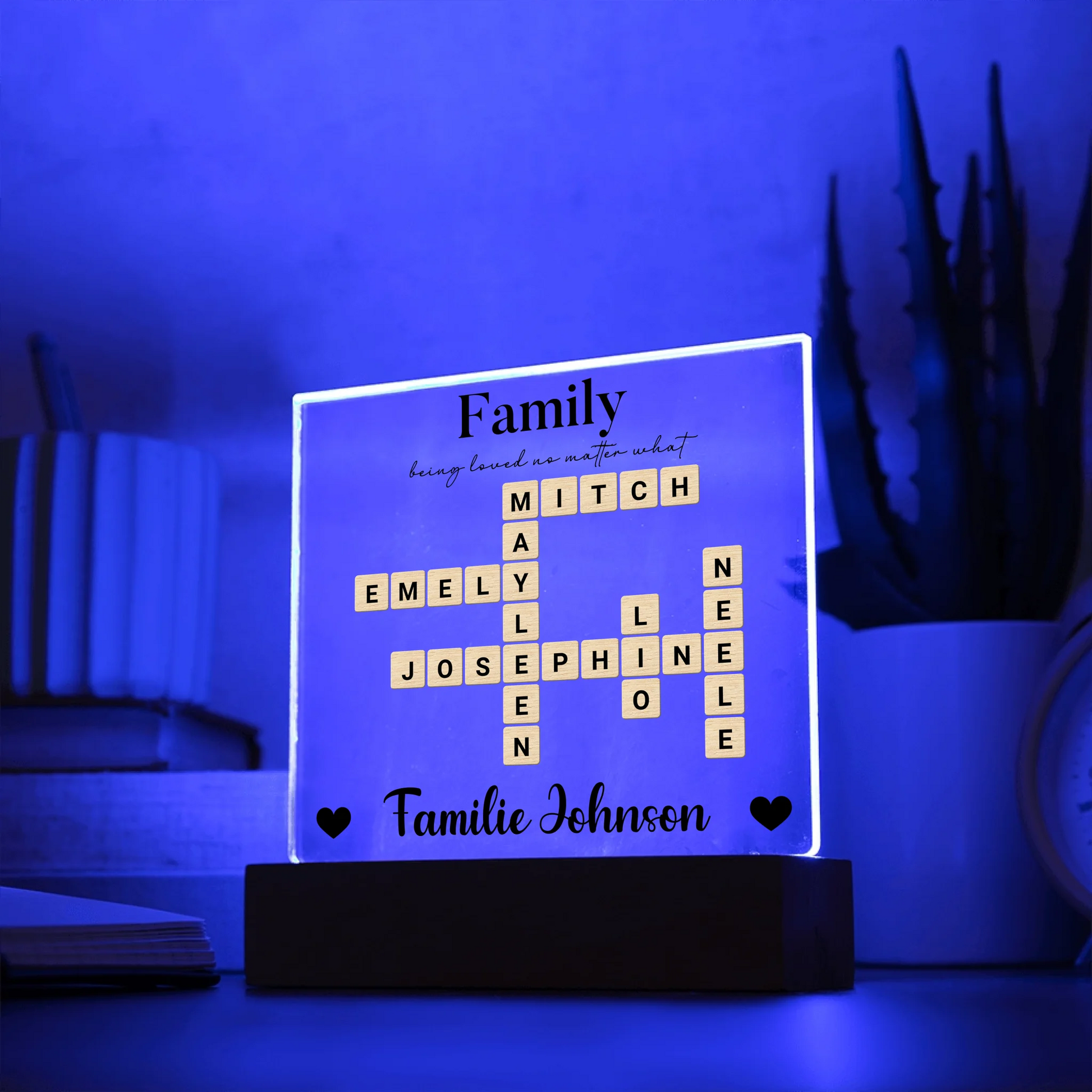 Acrylic Square LED 2