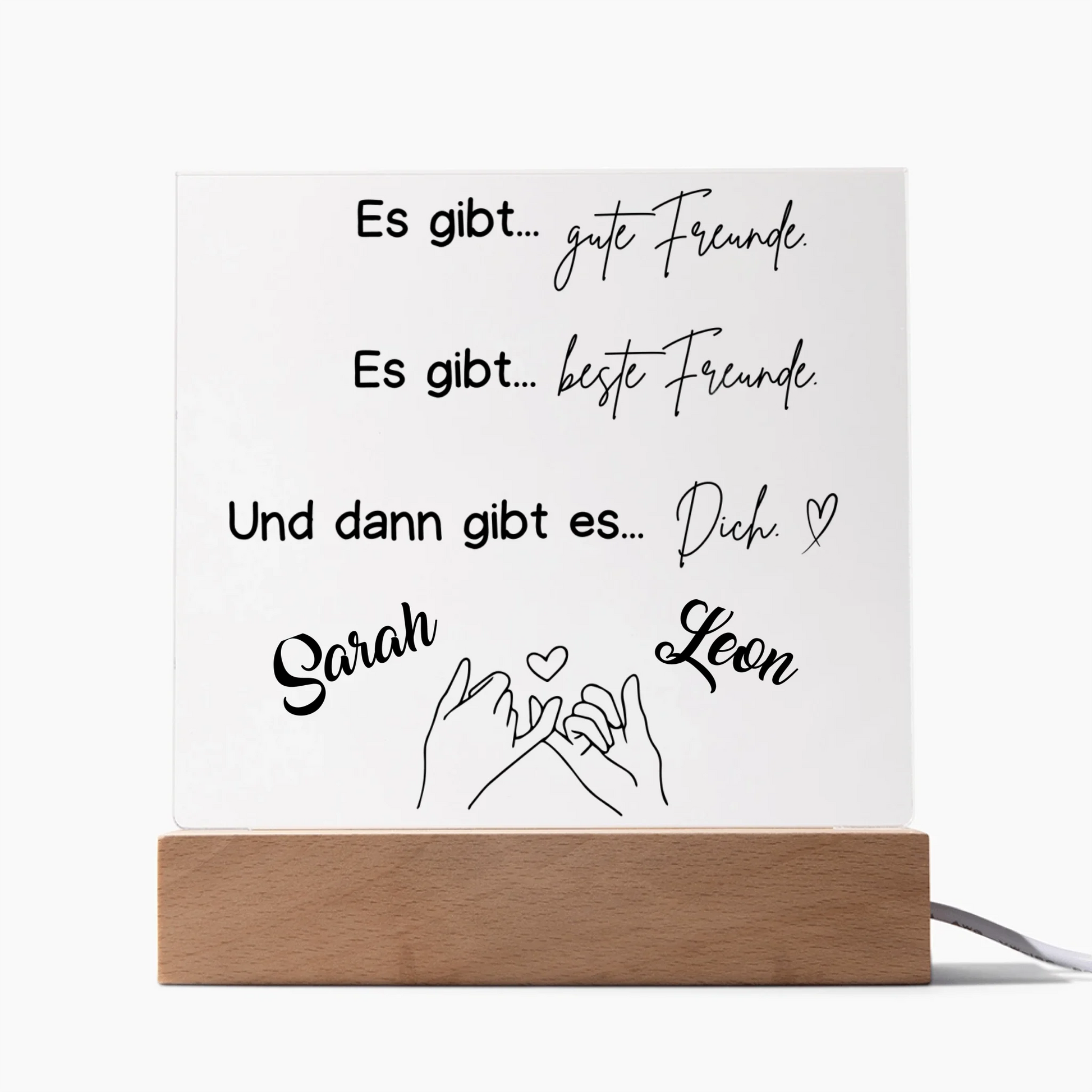 Acrylic Square LED 1