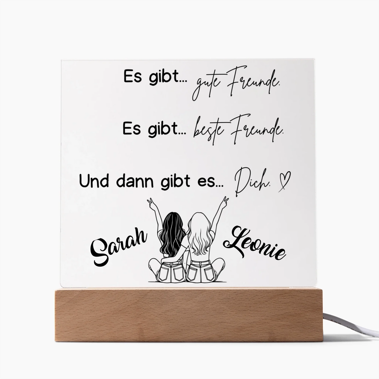 Acrylic Square LED 1