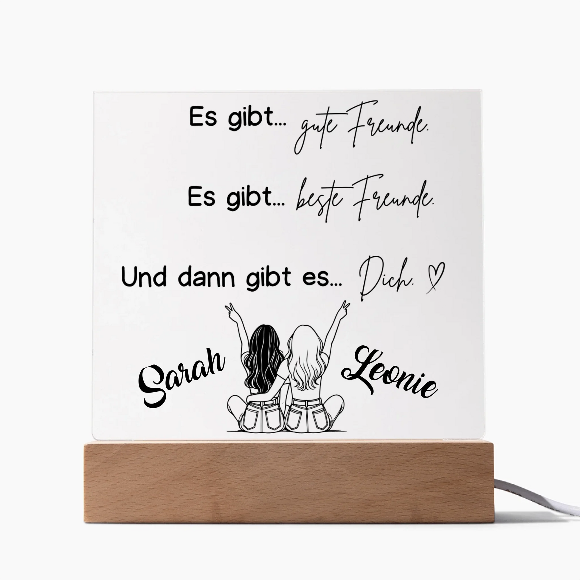 Acrylic Square LED 1