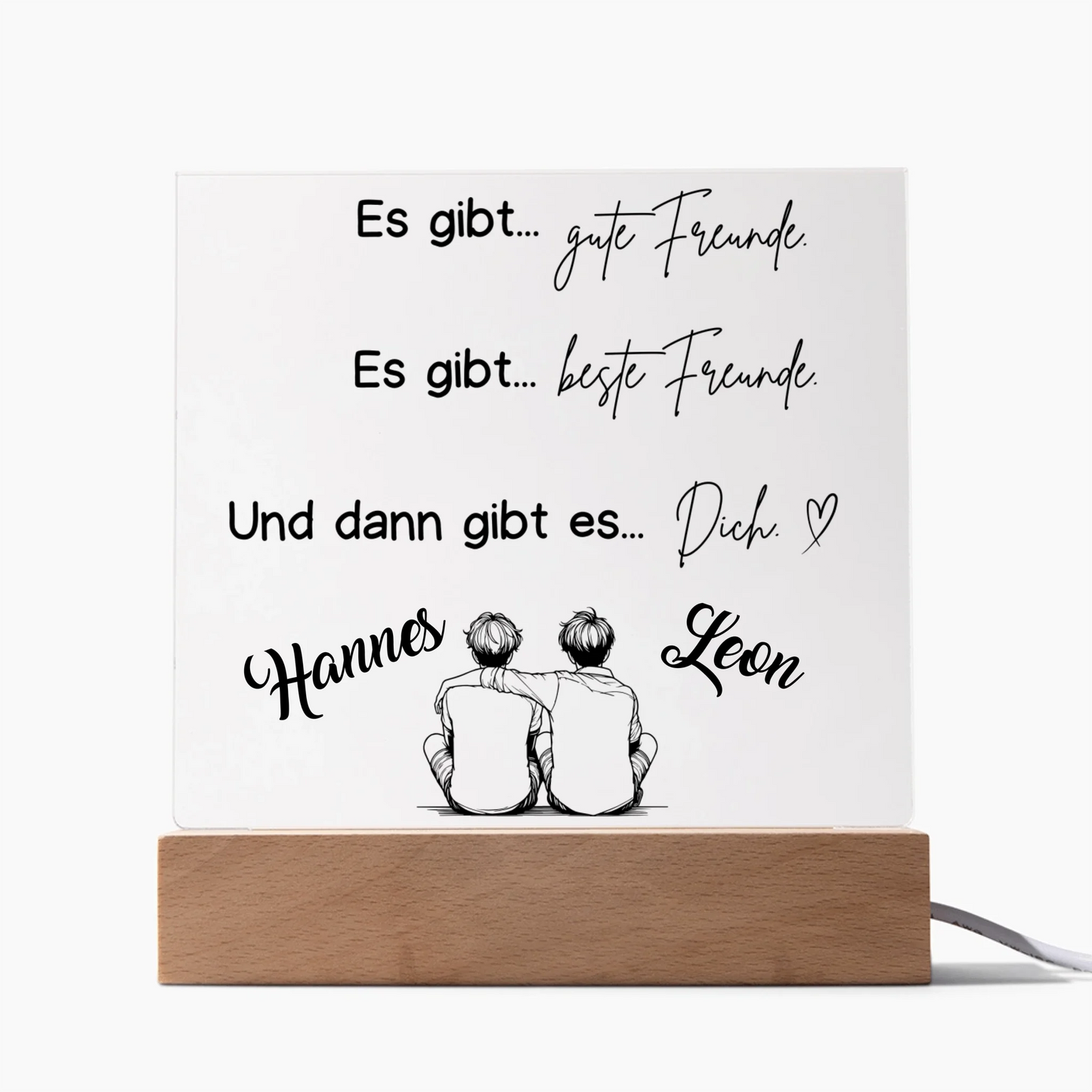 Acrylic Square LED 1