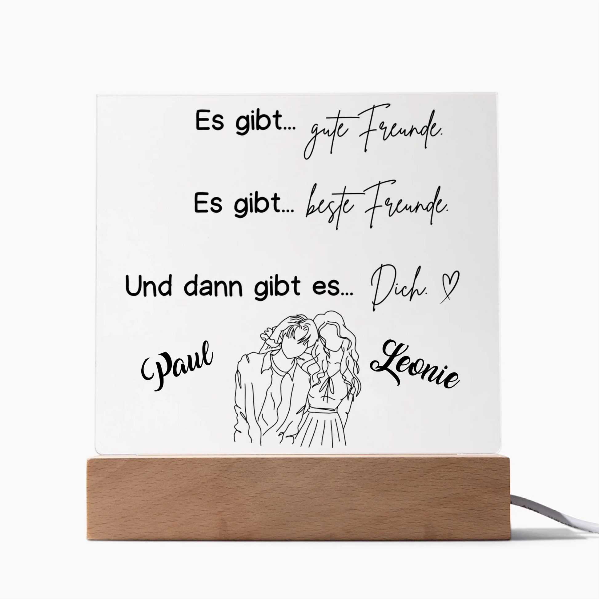 Acrylic Square LED 1