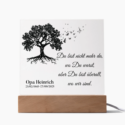 Acrylic Square LED 1