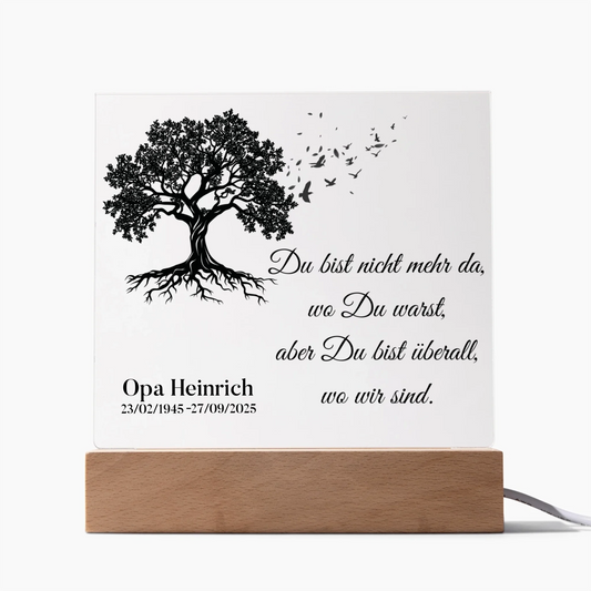 Acrylic Square LED 1