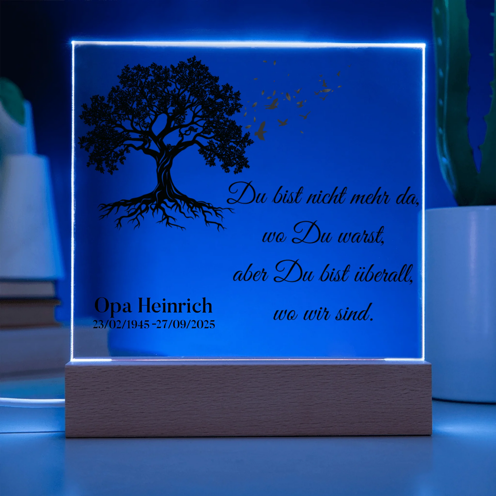 Acrylic Square LED 6