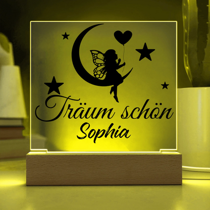 Acrylic Square with LED Base 13