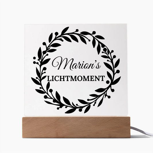 Acrylic Square LED 1