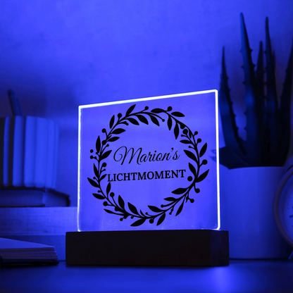 Acrylic Square LED 2