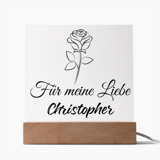 Acrylic Square LED 1