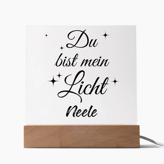 Acrylic Square LED 1