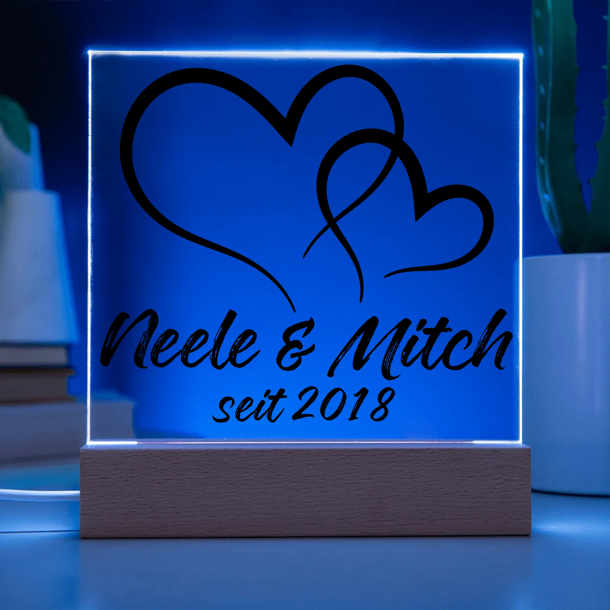 Acrylic Square LED 6