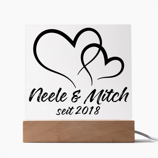 Acrylic Square LED 1