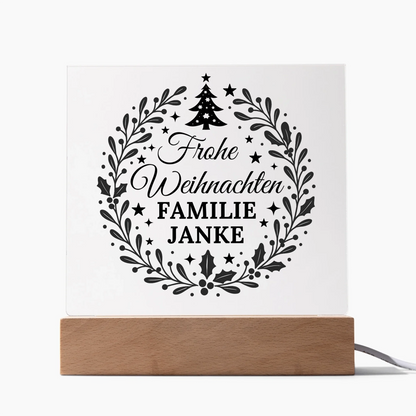 Acrylic Square LED 1